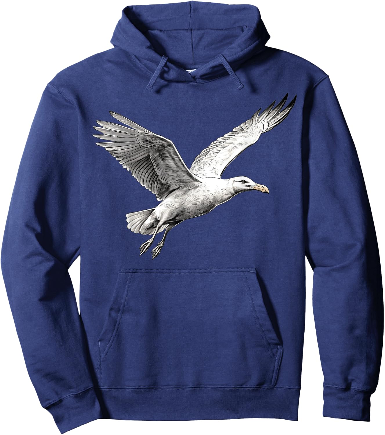 Flying Seagull Hoodie - Hoodie | Navy