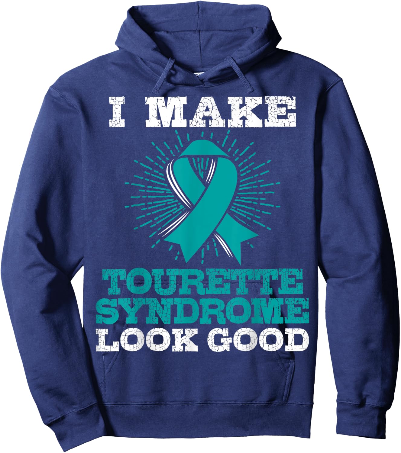 Tourette's Syndrome T Shirt - TS Awareness Gift Hoodie - Hoodie | Navy