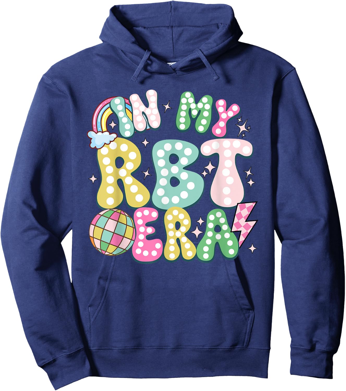 In My RBT Era Registered Behavior Technician ABA Therapist Hoodie - Hoodie | Navy