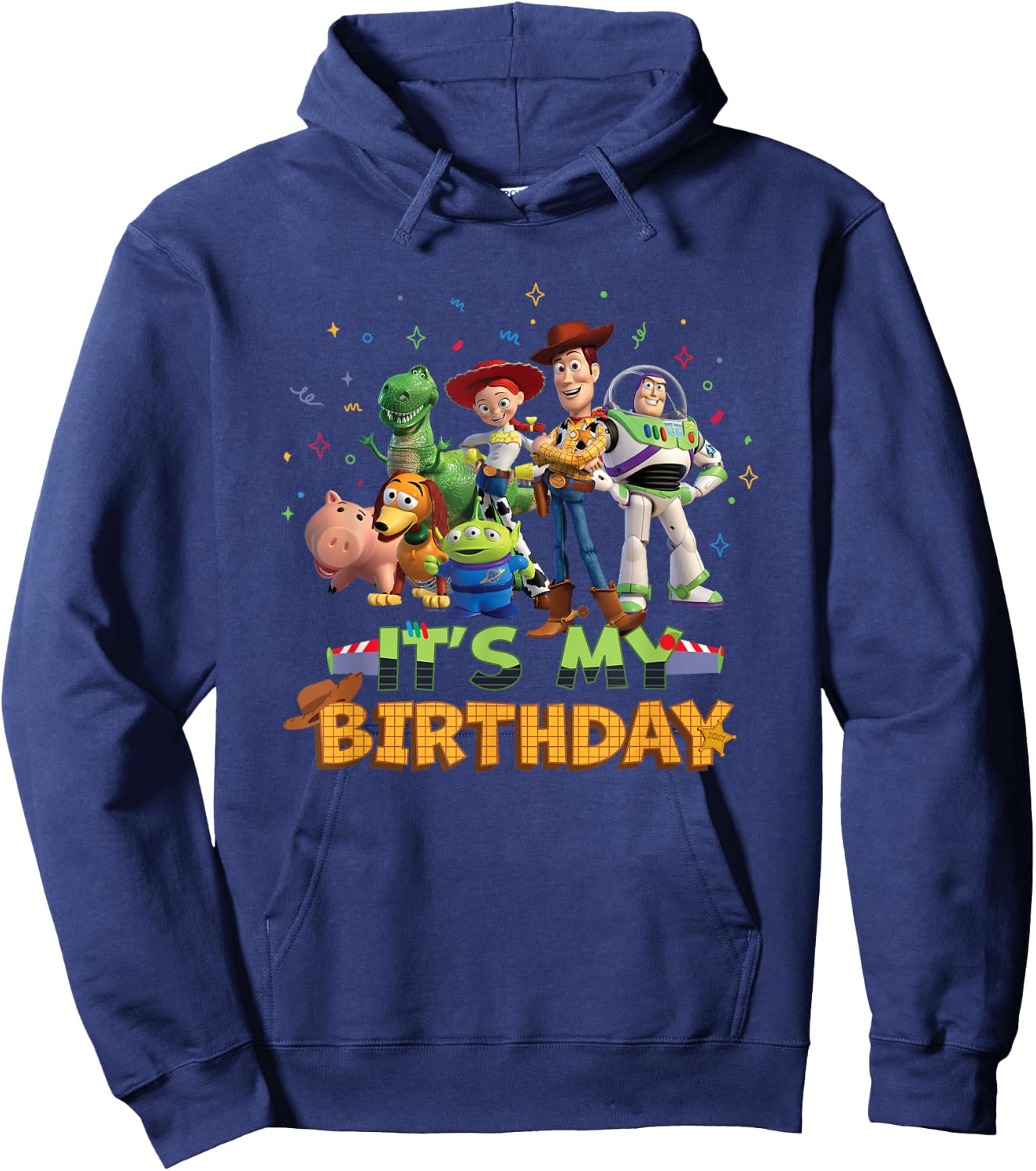 Disney and Pixar's Toy Story It's My Birthday Party Matching Hoodie - Hoodie | Navy