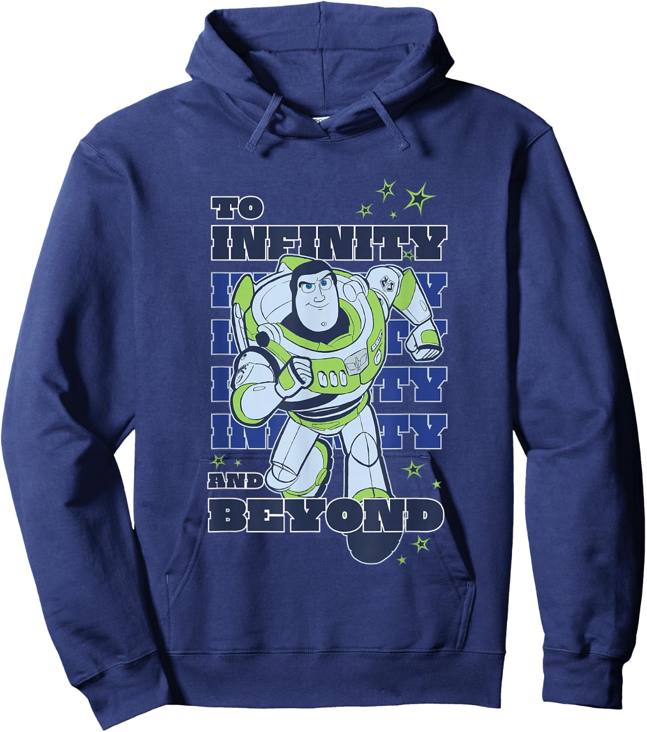 Disney Pixar Toy Story to Infinity and Beyond Buzz Lightyear Hoodie - Hoodie | Navy