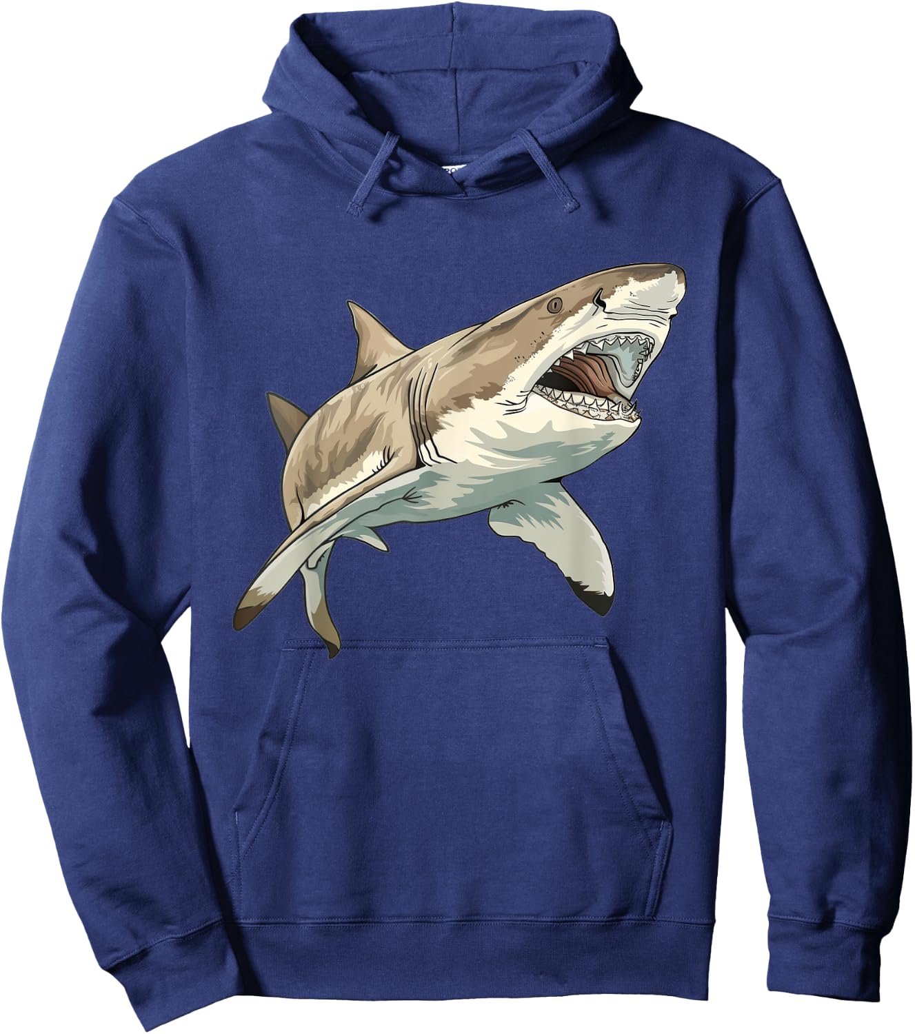 Sand Tiger Shark Hoodie - Hoodie | Navy