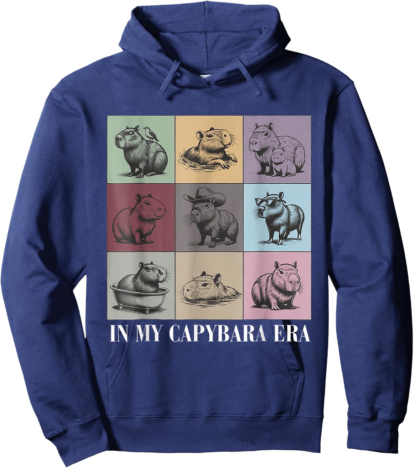 Cute Capybara Lover In My Capybara Era Gift Boys Girls Hoodie - Hoodie | Navy