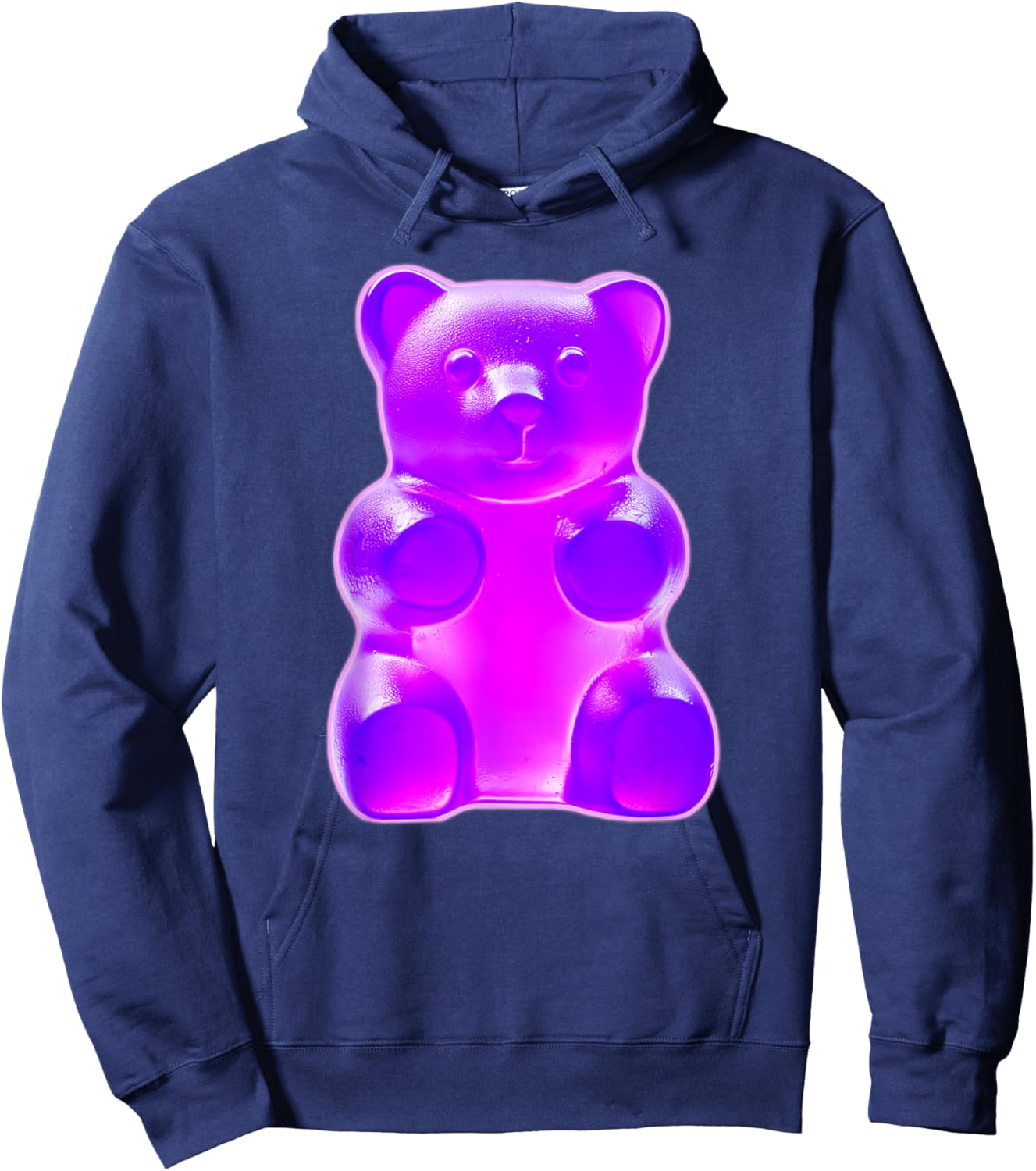 Purple Gummy Bear Hoodie - Hoodie | Navy