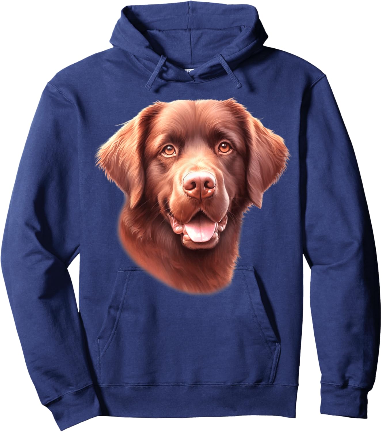 Chesapeake Bay Retriever Dog Portrait Hoodie - Hoodie | Navy