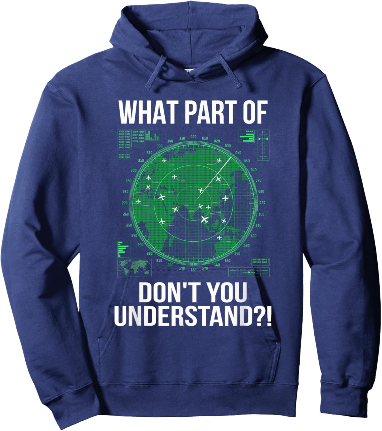 Air traffic controller Hoodie - Hoodie | Navy