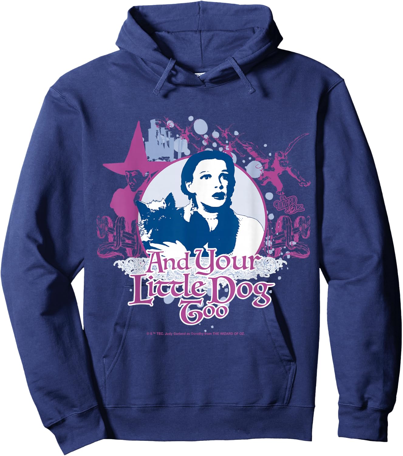 The Wizard Of Oz - Wicked Witch Of The West Dorothy Toto Hoodie - Hoodie | Navy