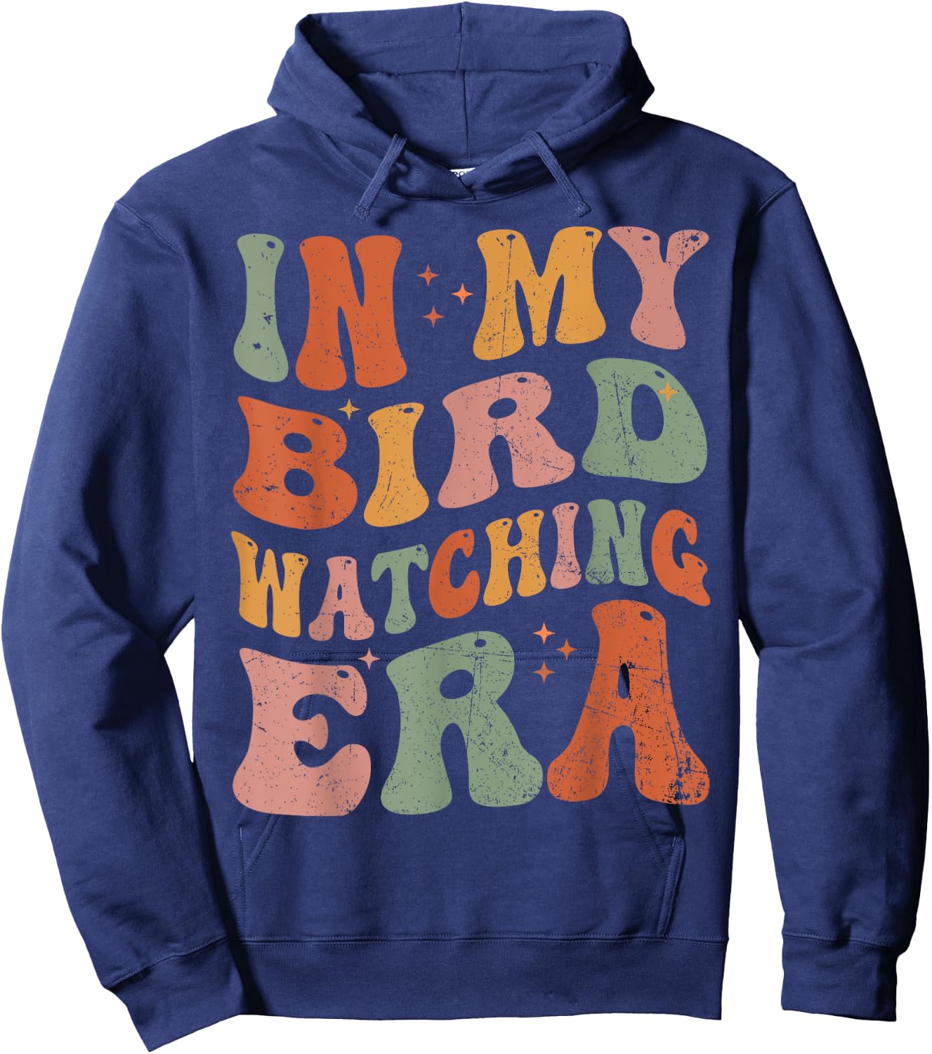 Cute In My Bird Watching Era Funny Birds Lovers Hoodie - Hoodie | Navy