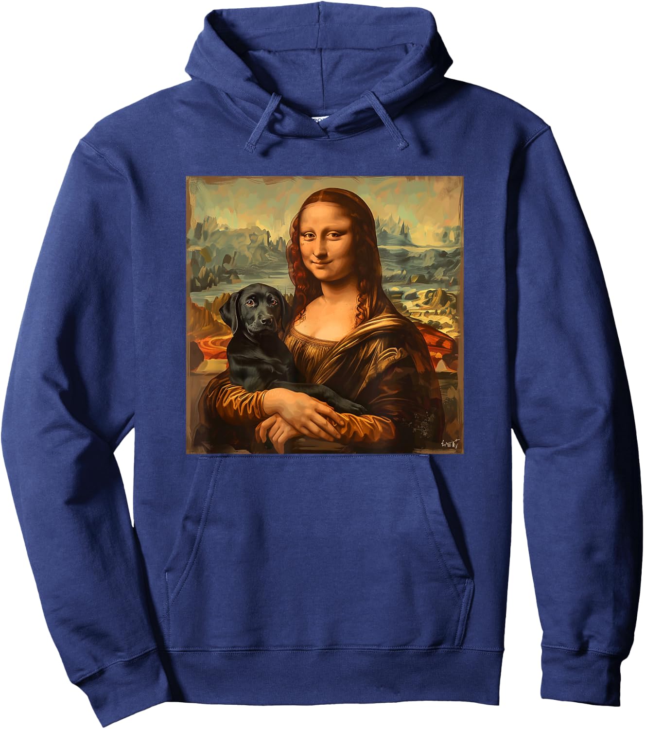 Black Labrador Shirt Black Labs Hoodie - Hoodie | Navy