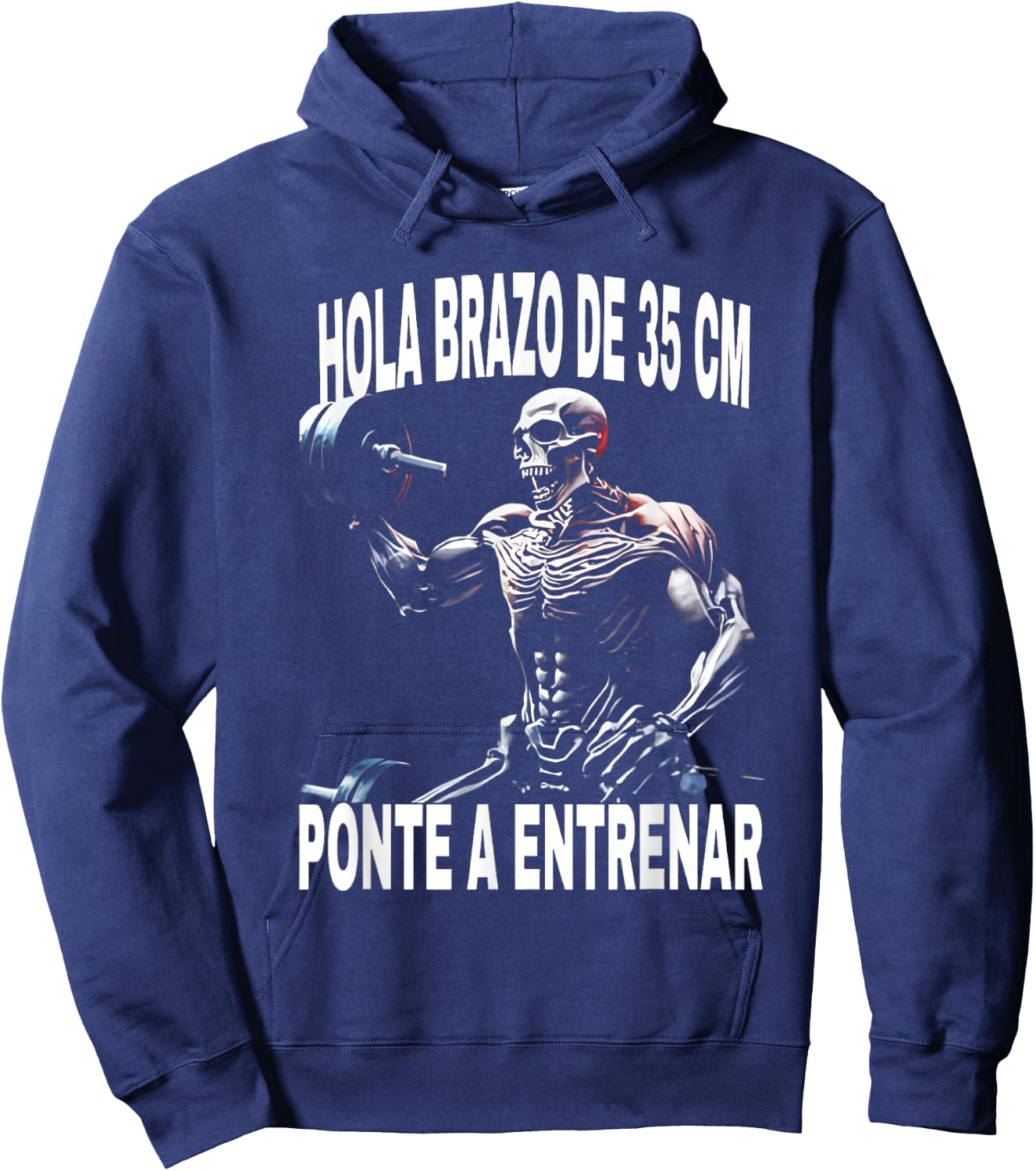 Frases Chidas Funny Mexicans Sarcasm Skull Sayings Hispanic Hoodie - Hoodie | Navy