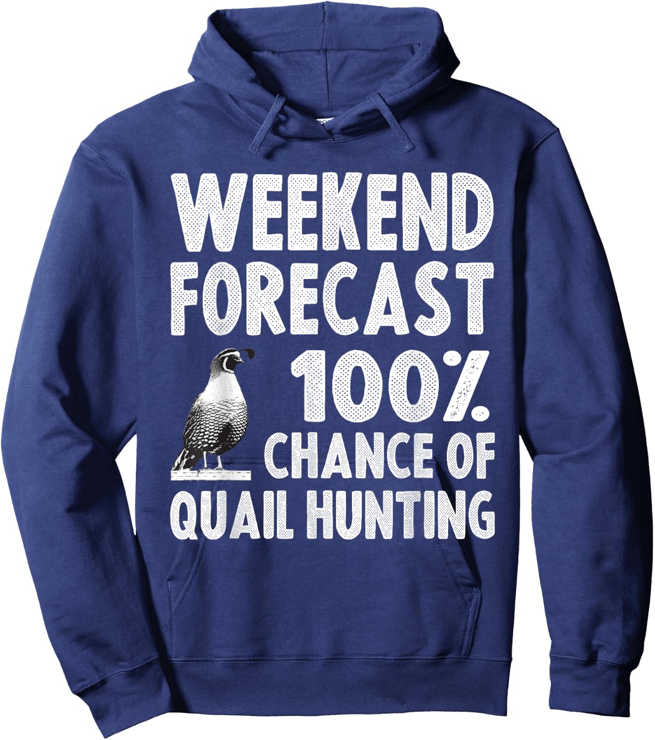 Funny Quail Hunting Women Upland Hunting Pheasant Hoodie - Hoodie | Navy
