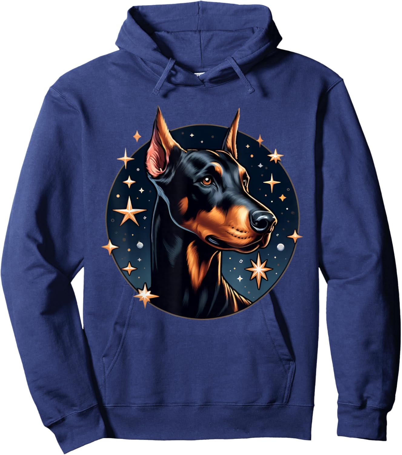 Doberman Hoodie - Hoodie | Navy
