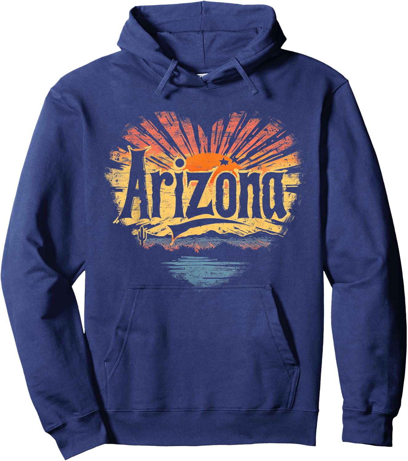 Arizona - Heart Vintage Love Women Kids Retro Graphic Cool Hoodie - Hoodie | Navy