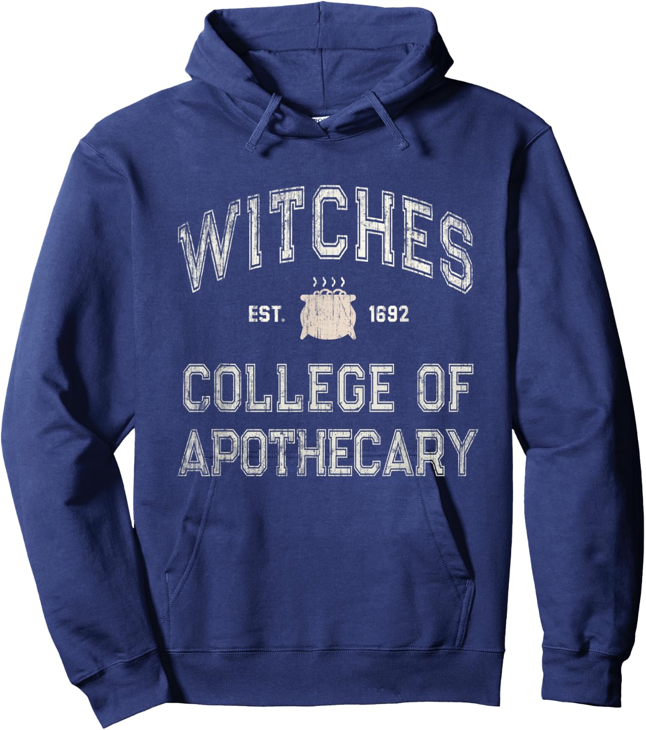 Funny Witches Education SALEM INSTITUTE Pharmacy School Hoodie - Hoodie | Navy