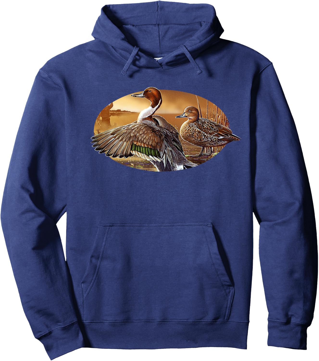 Pintail Duck shirt Hoodie - Hoodie | Navy