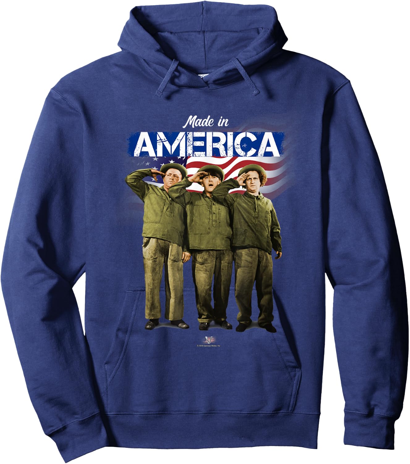 VTV- The Three Stooges: Made in America Hoodie - Hoodie | Navy