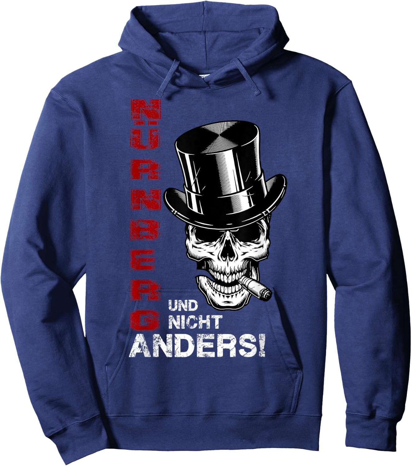Ultras Nuremberg Shirt Nuremberg Boys' Football Tradition FCN Hoodie - Hoodie | Navy