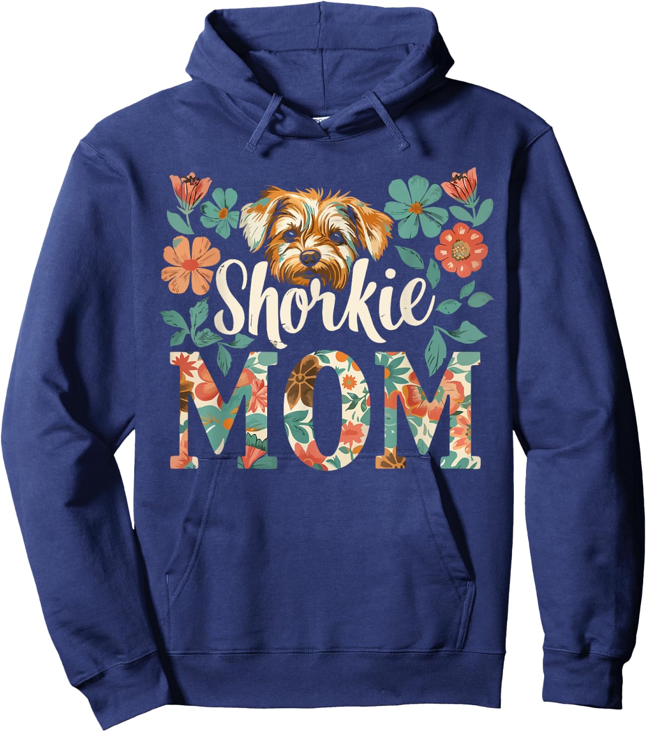 Shorkie Owner Dog Lover Puppy Shih Tzu Yorkshire Terrier Hoodie - Hoodie | Navy