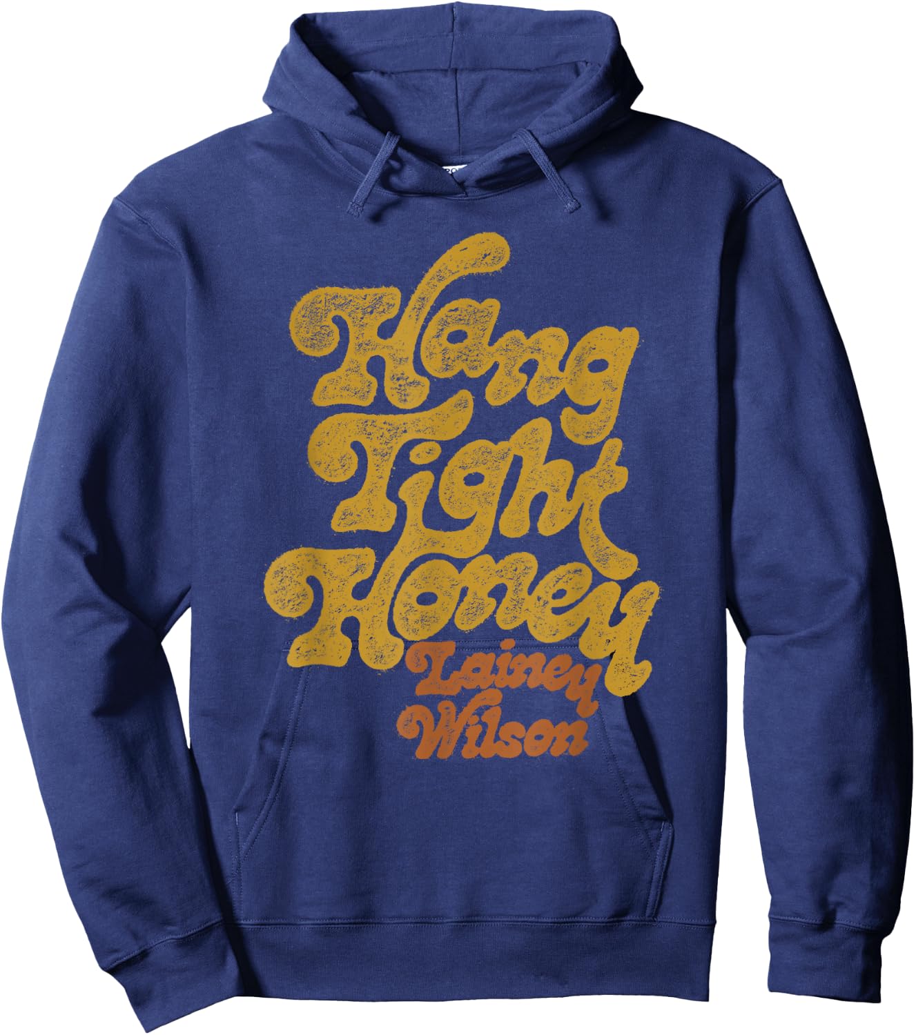 Lainey Wilson - Hang Tight Honey Hoodie - Hoodie | Navy