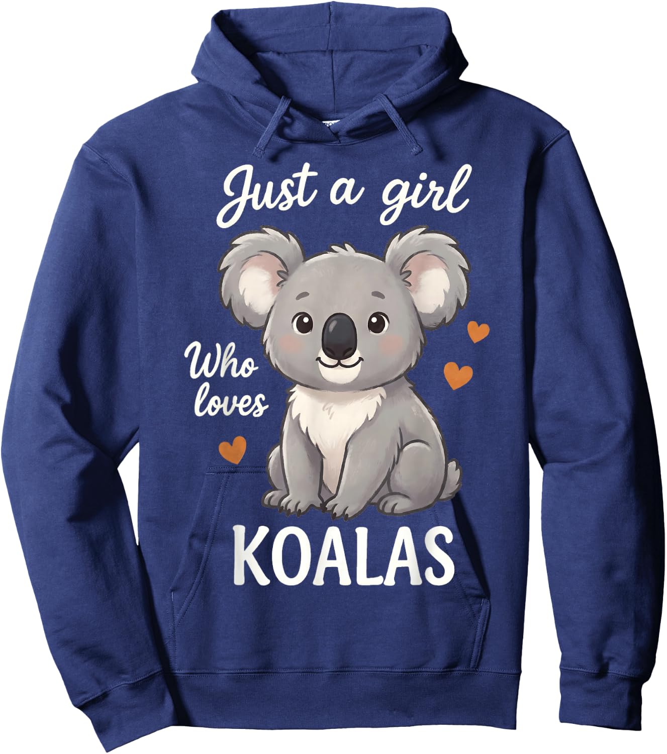 Just A Girl Who Loves Koalas Hoodie - Hoodie | Navy