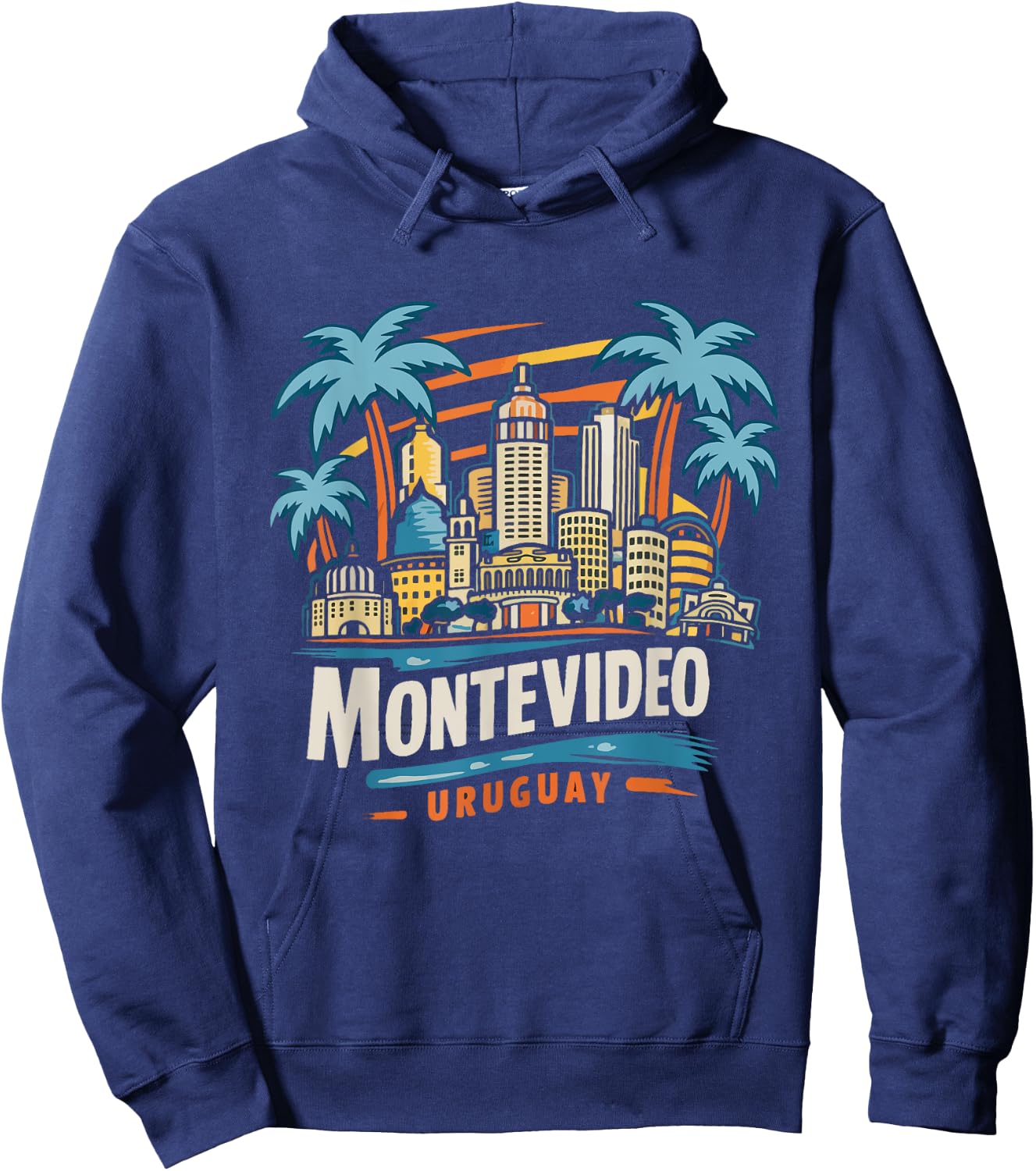 Montevideo Uruguay Hoodie - Hoodie | Navy