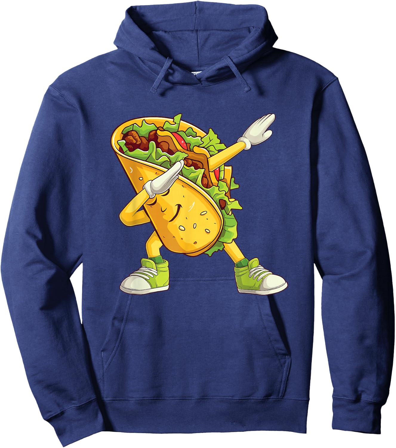 Dabbing Taco - Mexican Food Taco Tuesday Hoodie - Hoodie | Navy