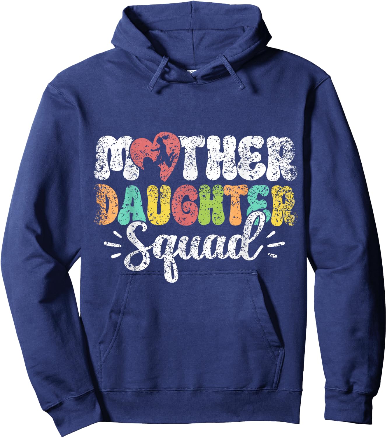 Mother Daughter Squad Matching Mom Mother Daughter Mommy Hoodie - Hoodie | Navy