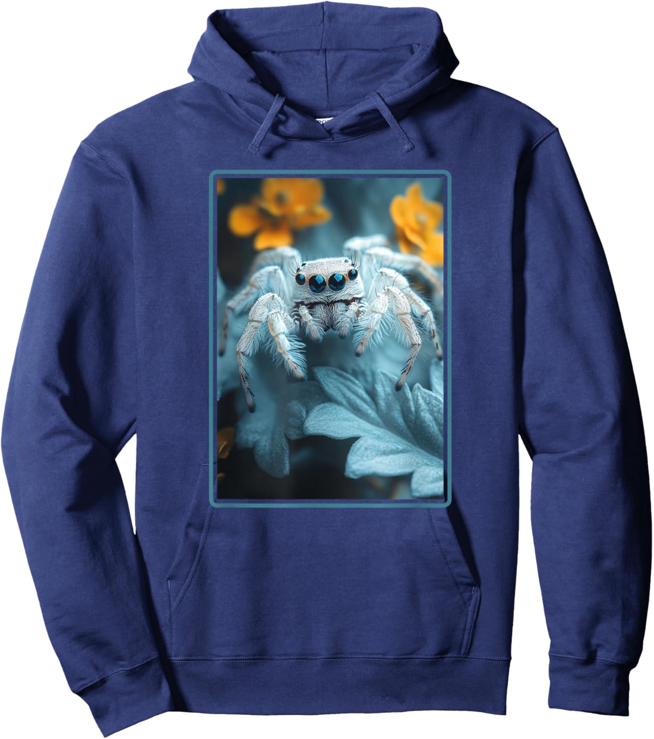 Jumping Spiders Jumping Spider Hoodie - Hoodie | Navy