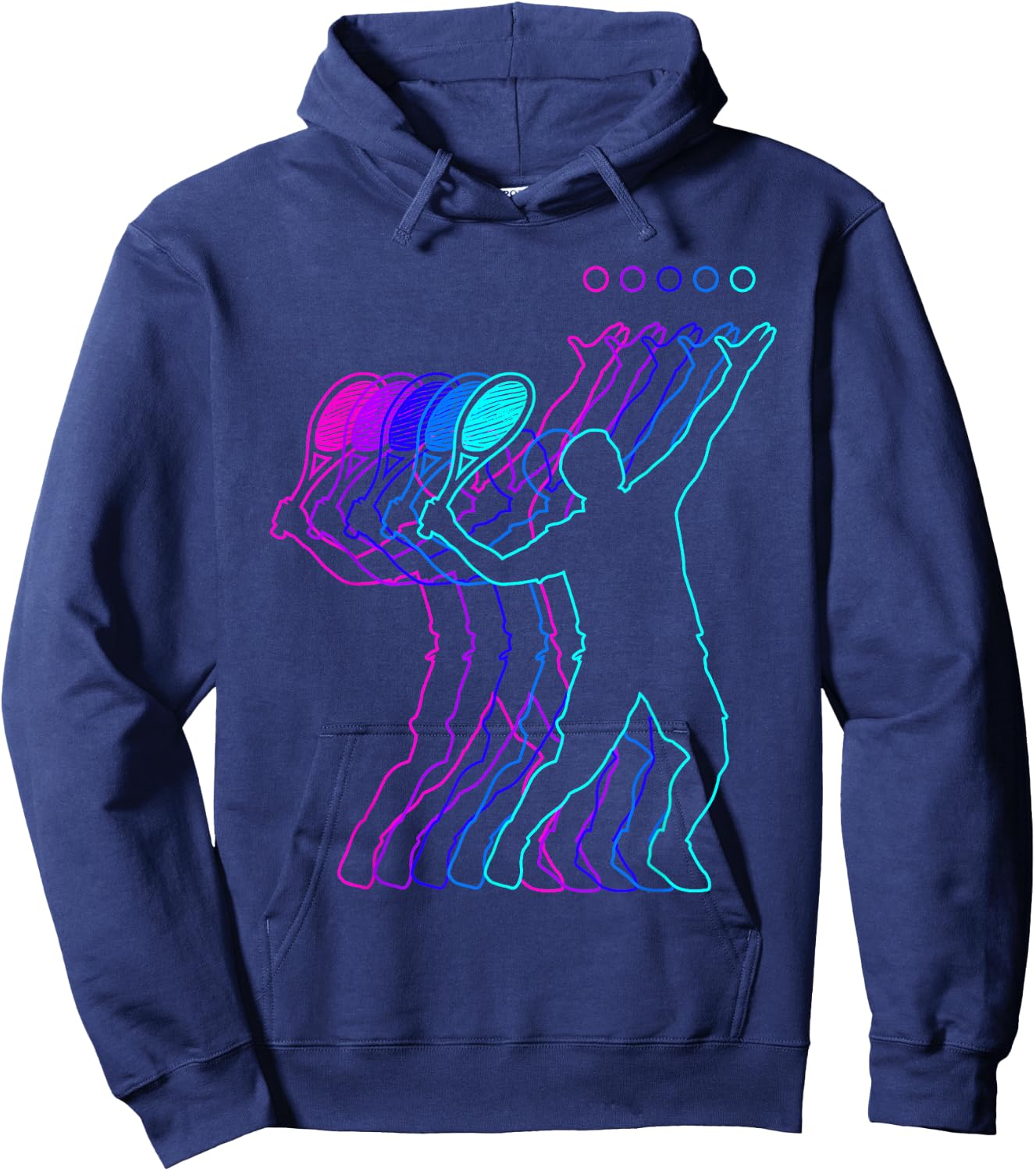 Tennis Player Gift Clothes For Boys Youth Men Kids Teens Hoodie - Hoodie | Navy