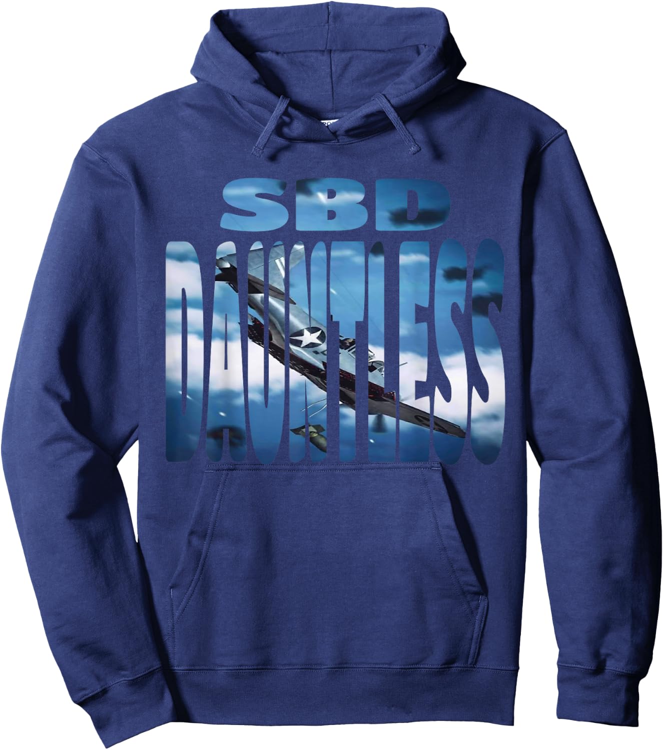 WW2 Warbirds SBD Dauntless Plane Aircraft Aviation Hobbyist Hoodie - Hoodie | Navy