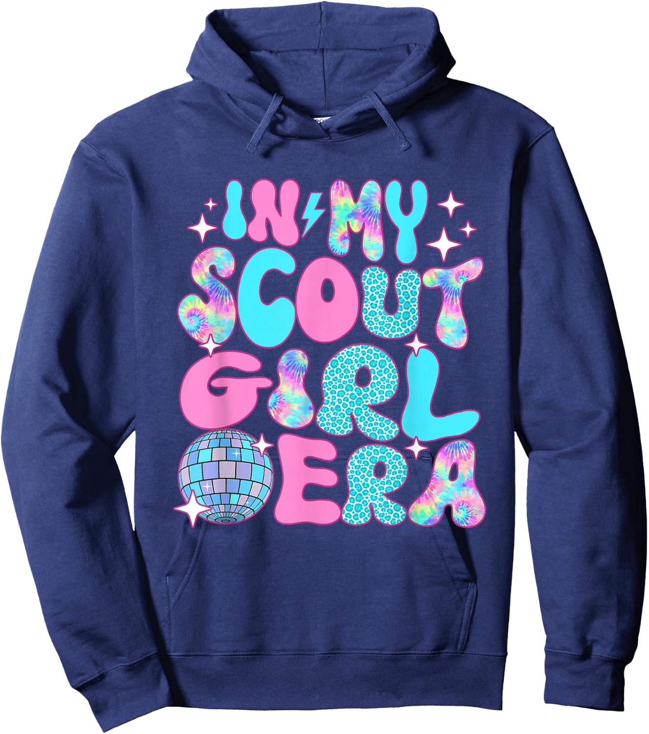 Disco In My Scout Girl Era Hoodie - Hoodie | Navy