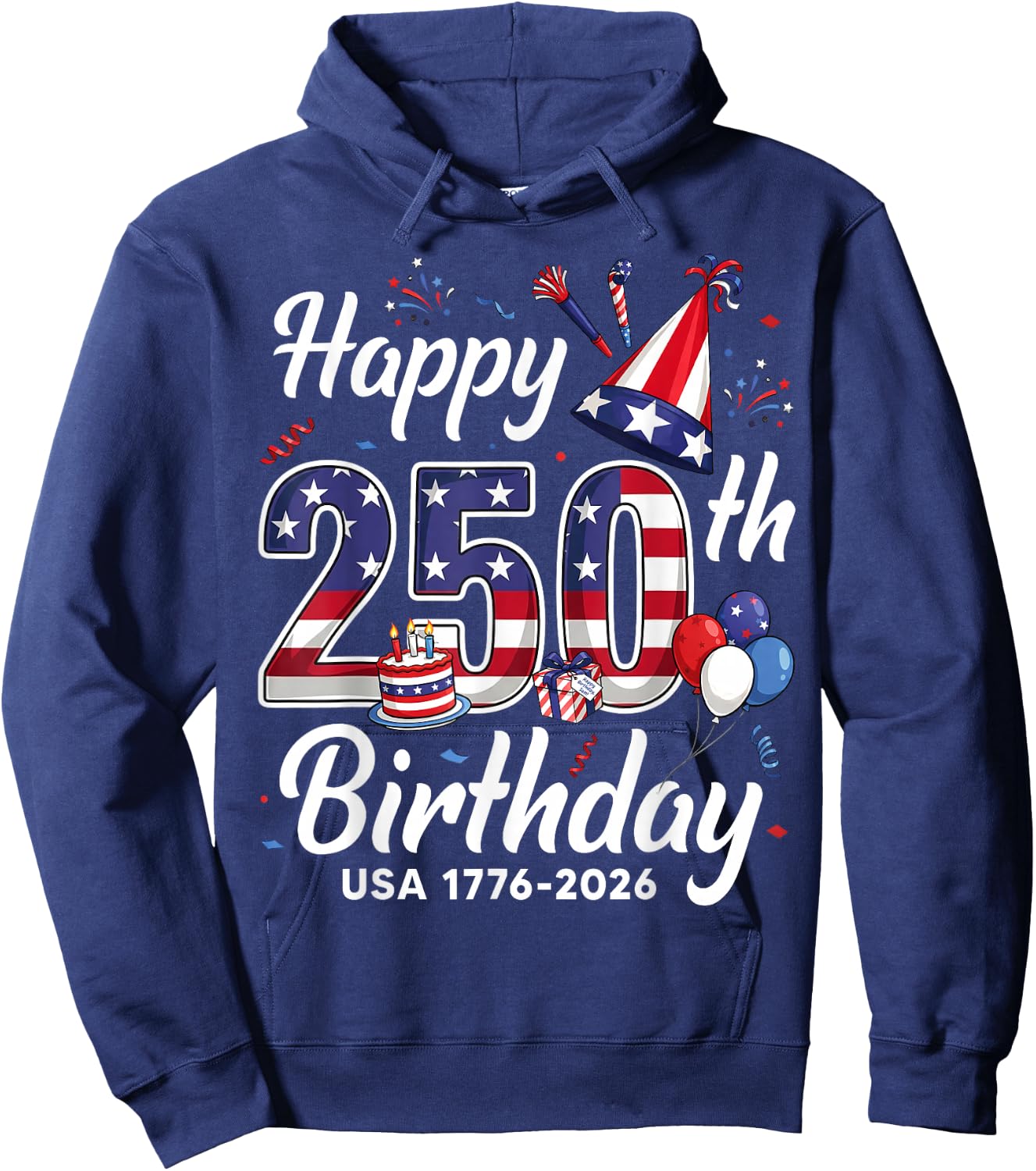 Birthday Hoodie - Hoodie | Navy