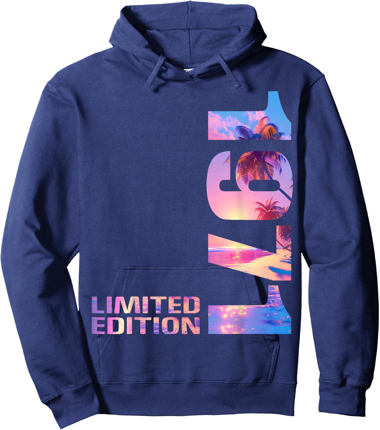 55th Birthday 1971 Limited Edition 55 Man Woman Hoodie - Hoodie | Navy
