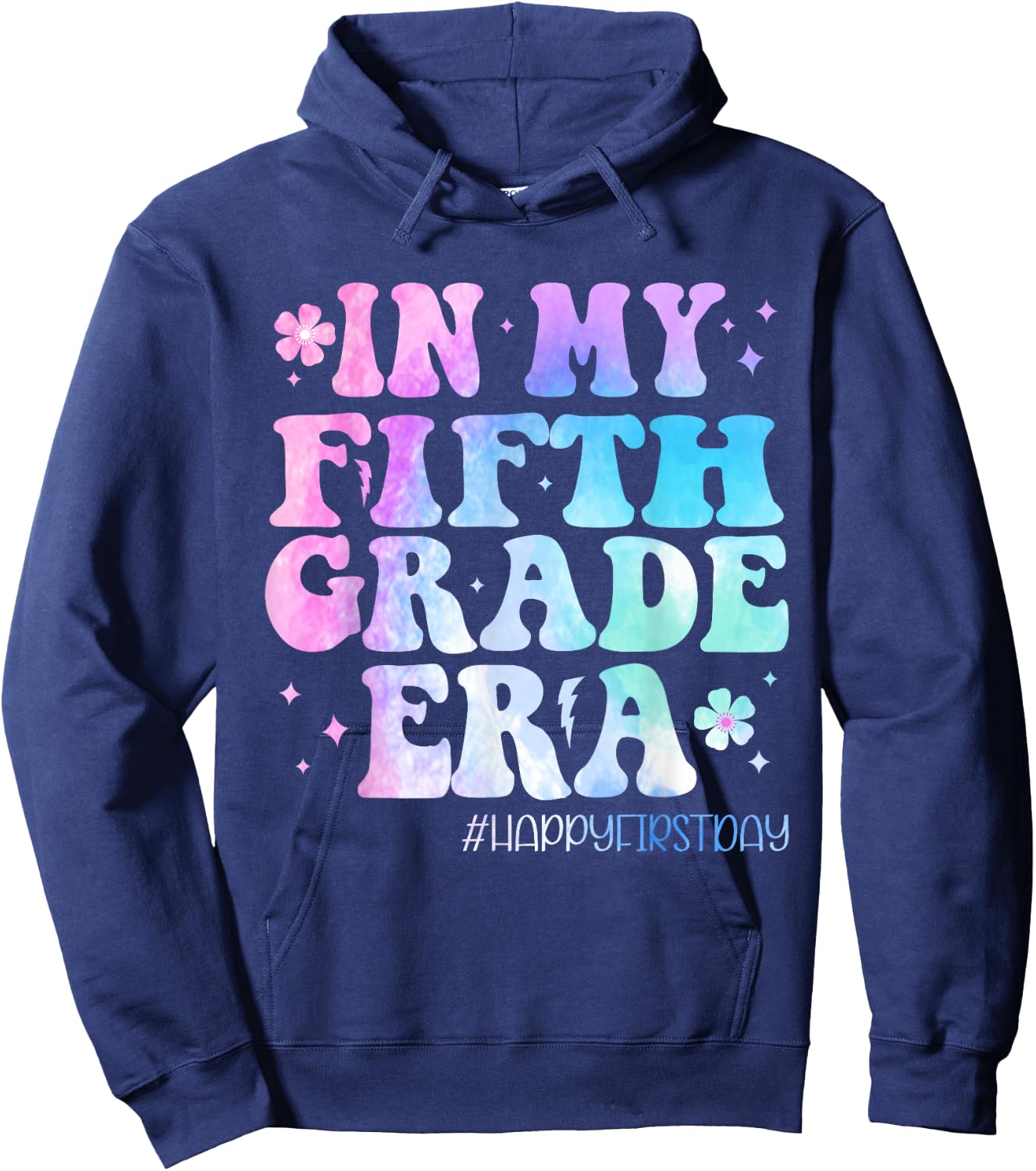 In My Fifth Grade Era Back to School 5th Grade Teachers Kids Hoodie - Hoodie | Navy