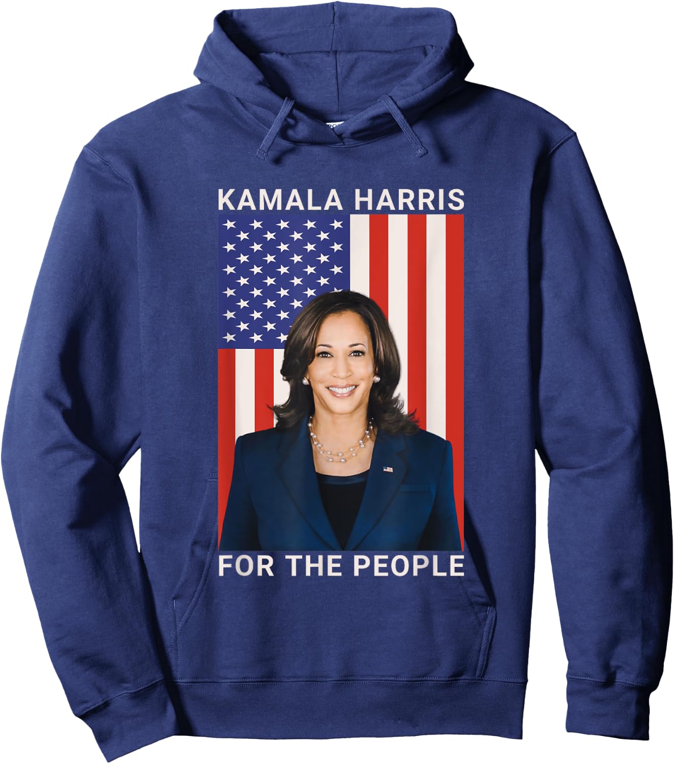vote Kamala Harris 2024 For President And For the people Hoodie - Hoodie | Navy
