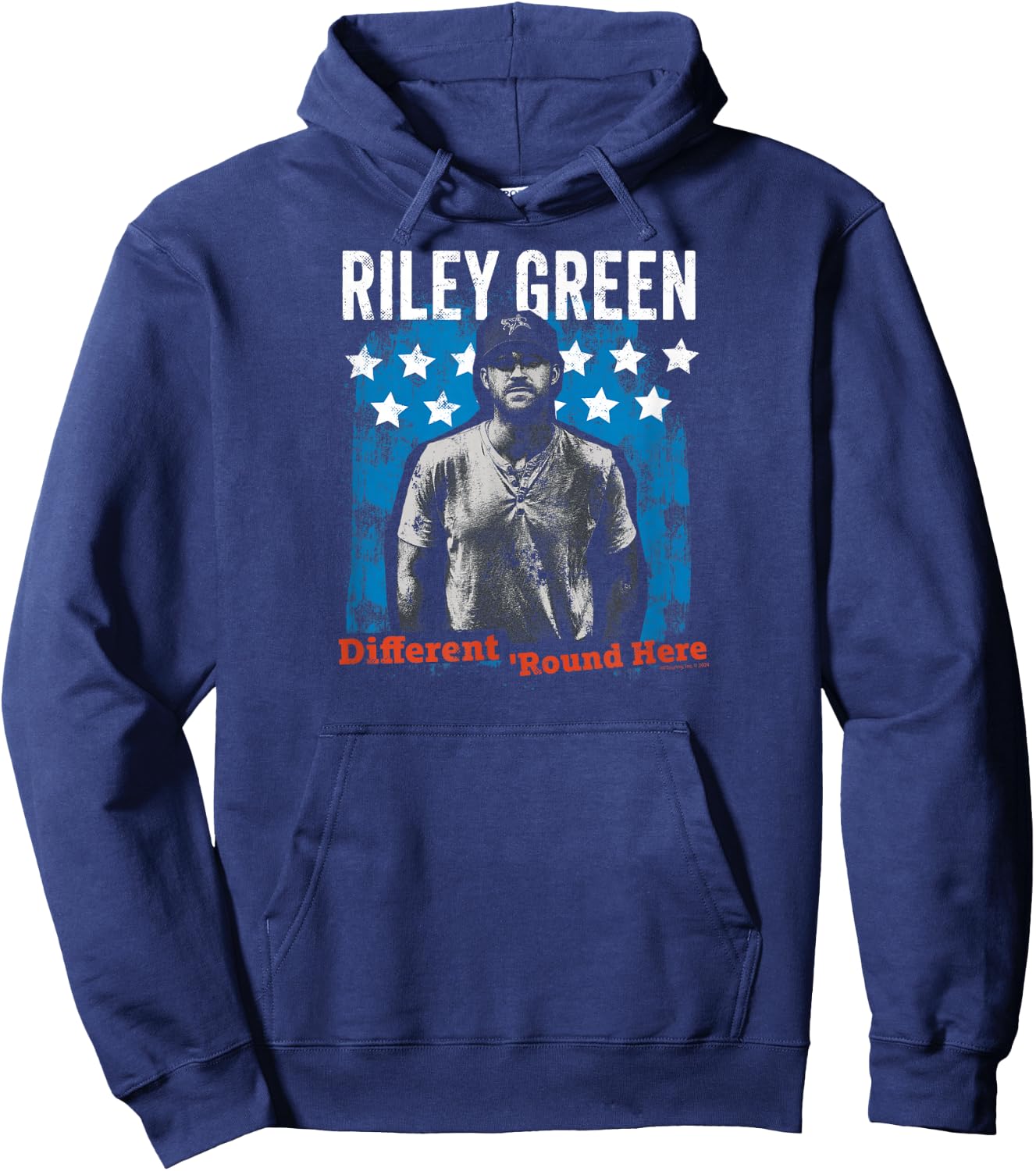 Riley Green - It's Different here Hoodie - Hoodie | Navy