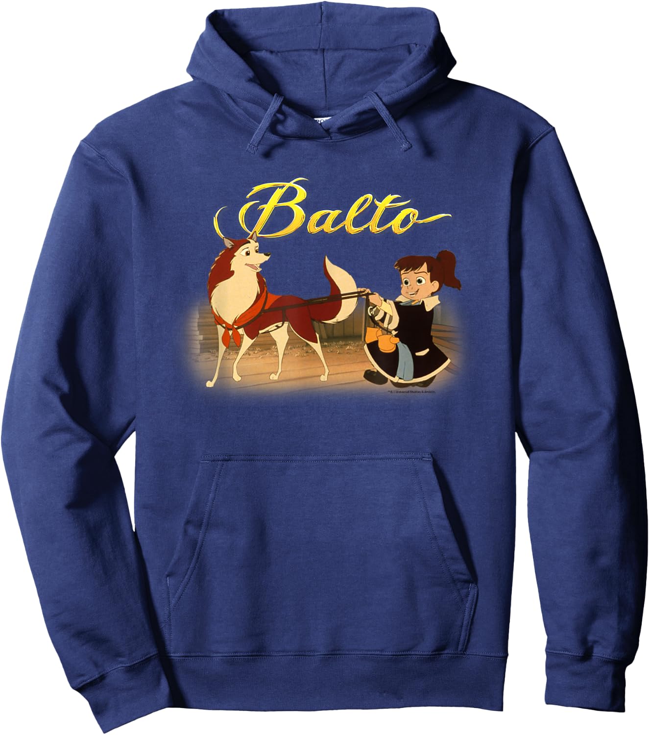 Balto Jenna and Rosy Heartwarming Moment Hoodie - Hoodie | Navy