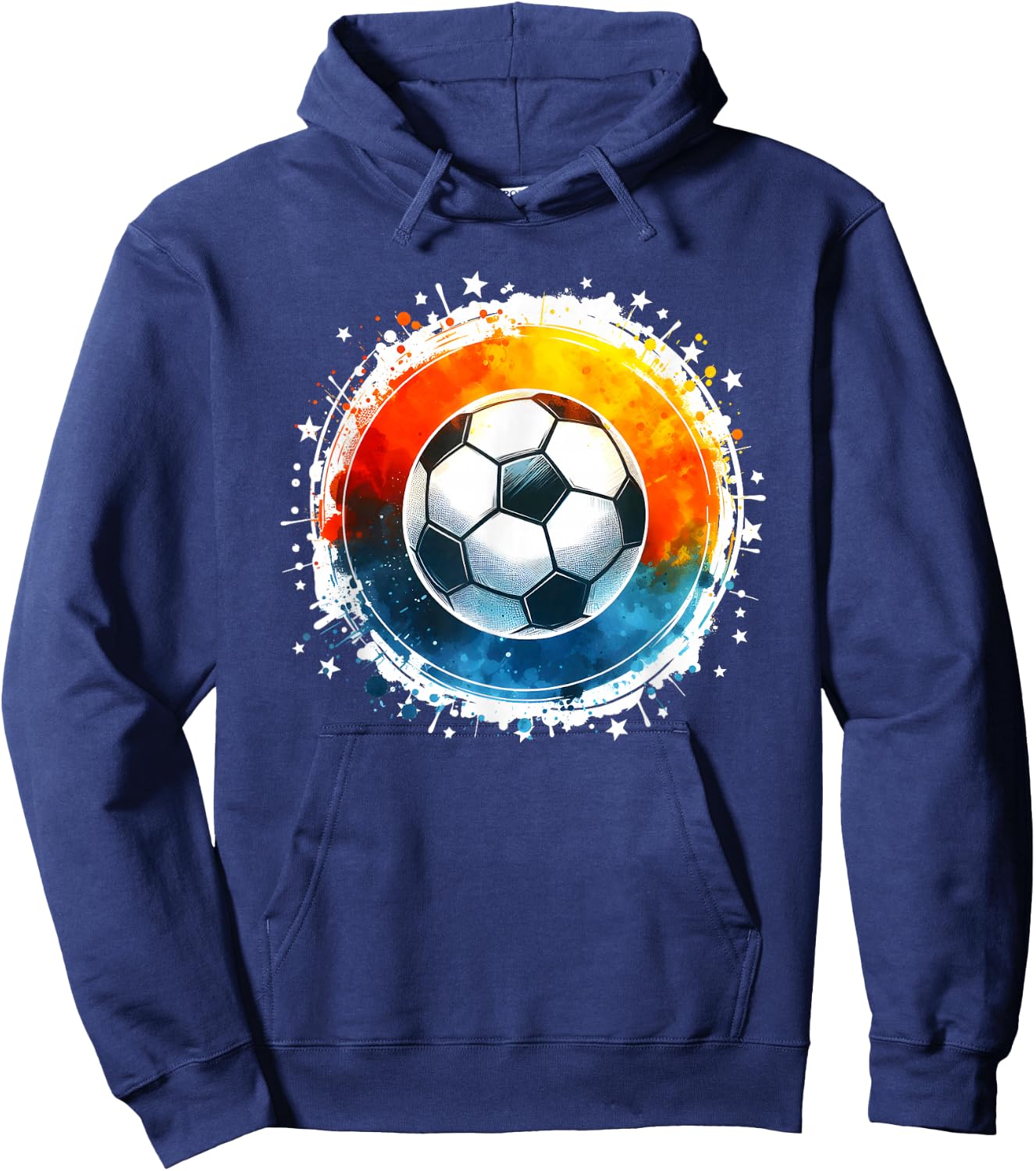 Soccer Player Boys Kids Men Youth Soccer Hoodie - Hoodie | Navy