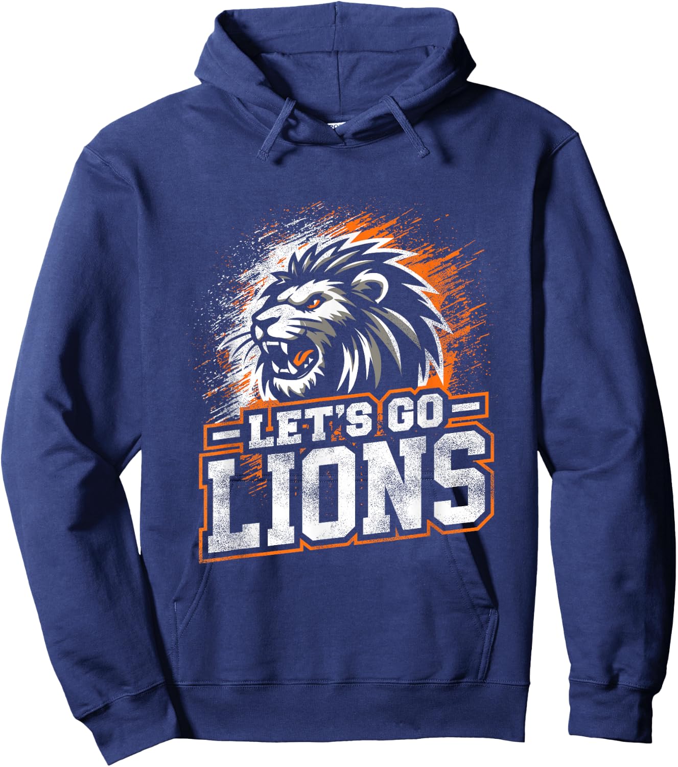 Carterville Lions - Pride of the Lions! Hoodie - Hoodie | Navy