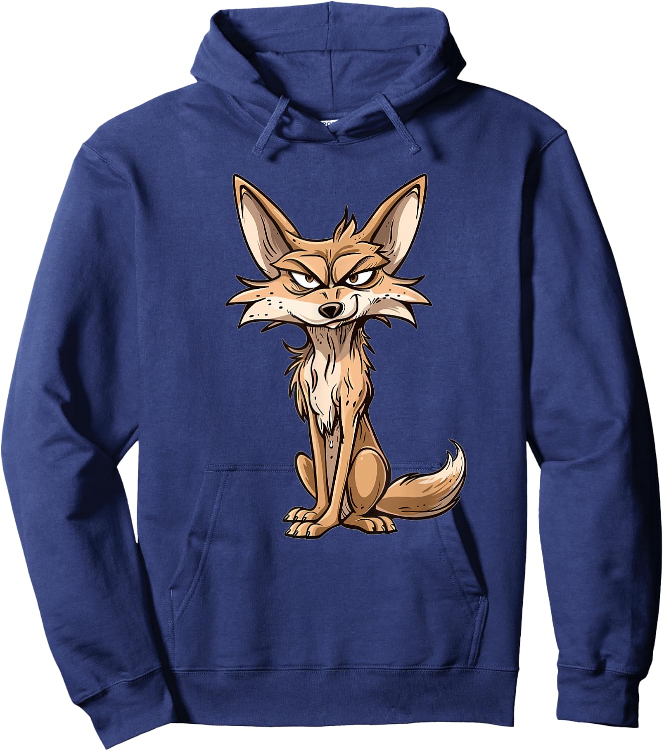 Cute Coyote I Kids Coyote Hoodie - Hoodie | Navy