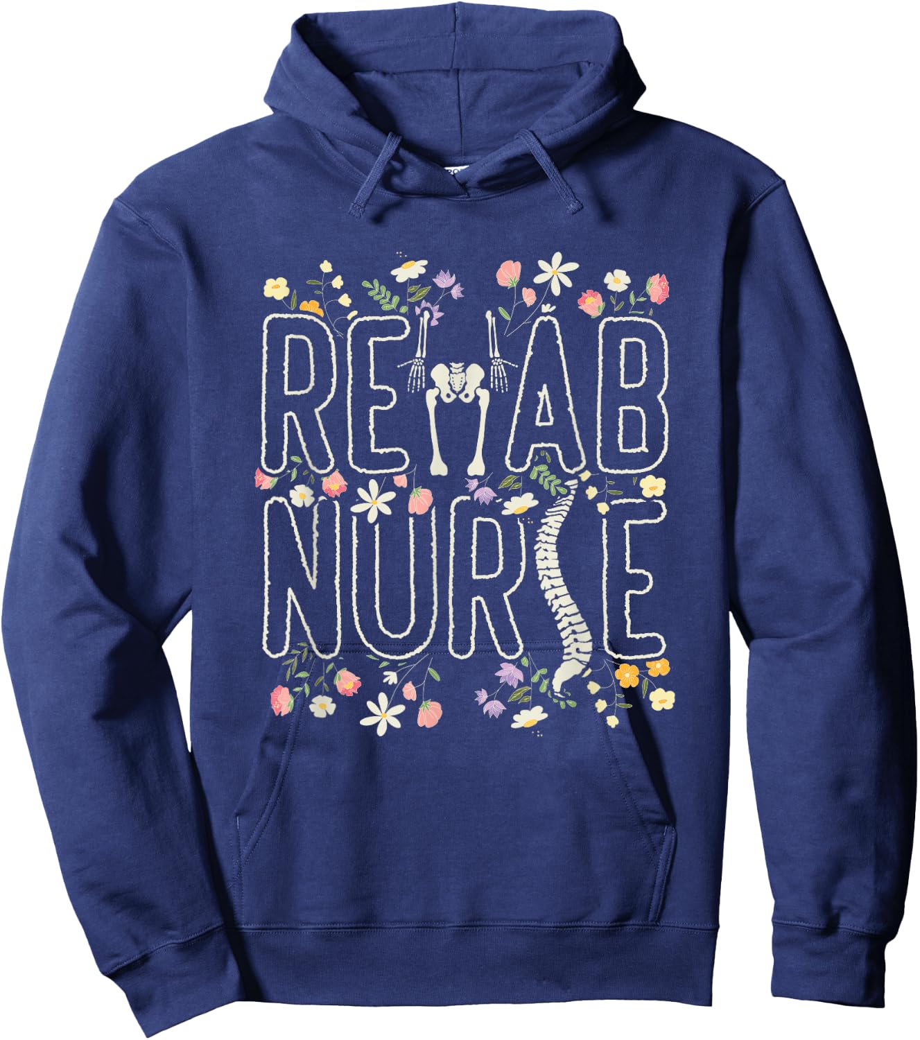 Rehab Technician Rehab Nurse Hoodie - Hoodie | Navy