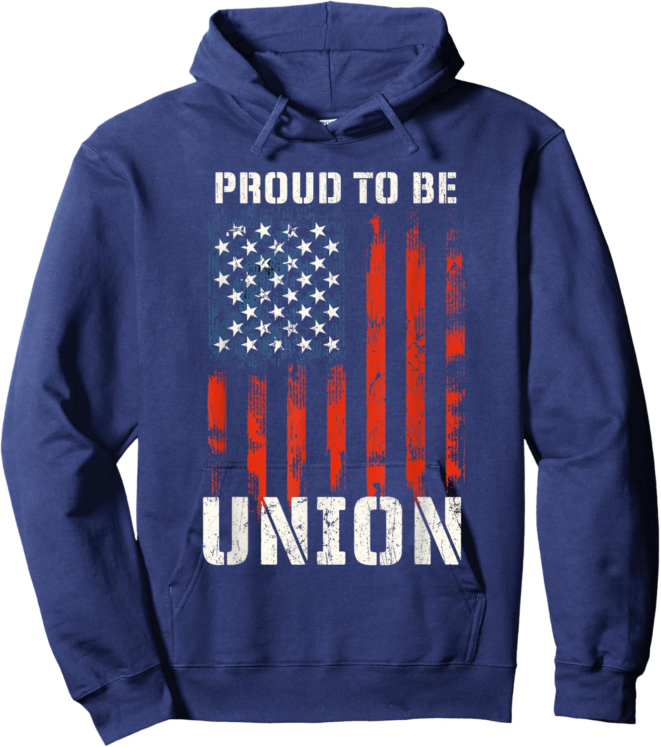 Proud to Be Union - Labor Day Skilled Union Worker Hoodie - Hoodie | Navy