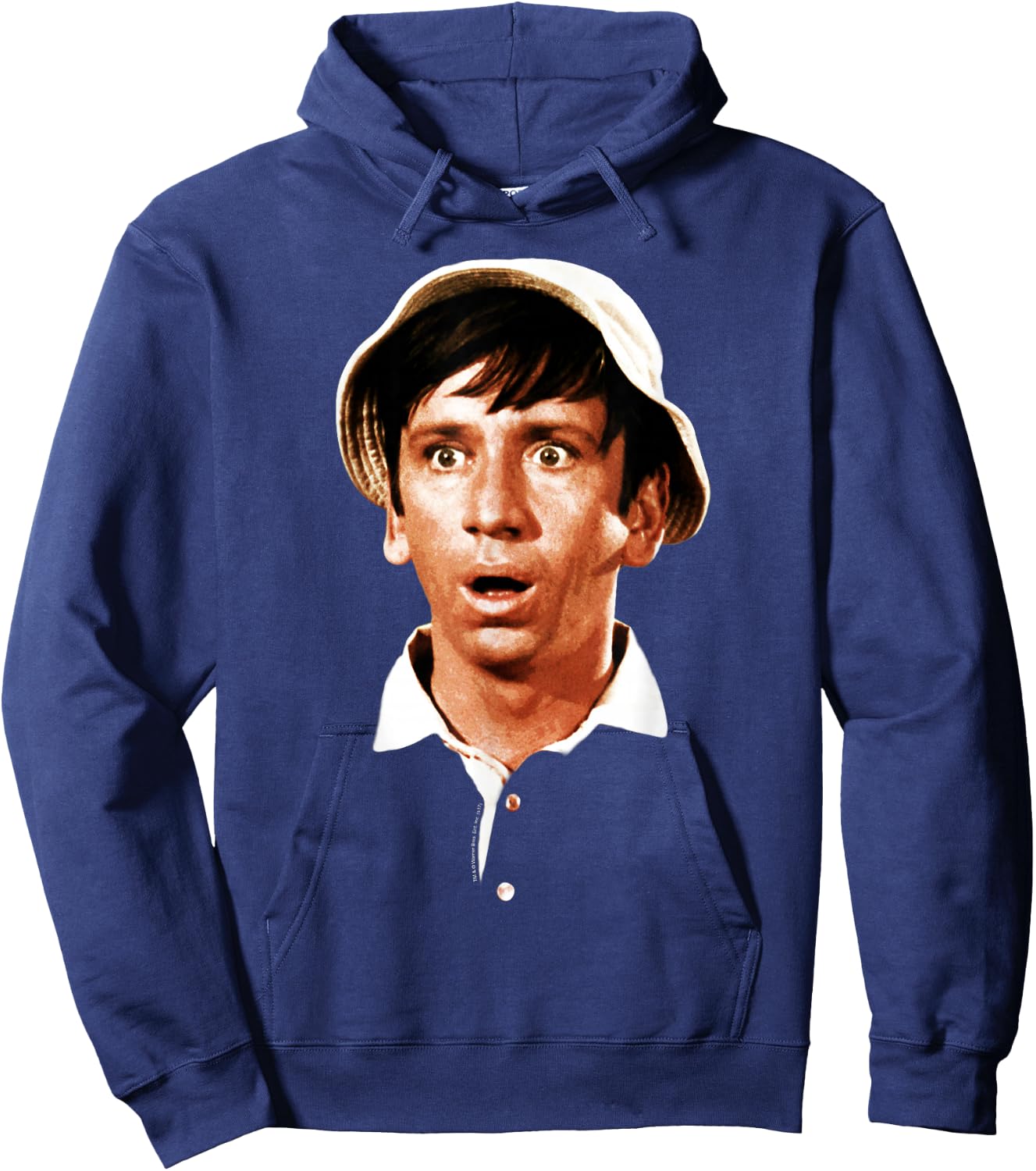 Gilligan's Island Gilligan's Head Hoodie - Hoodie | Navy