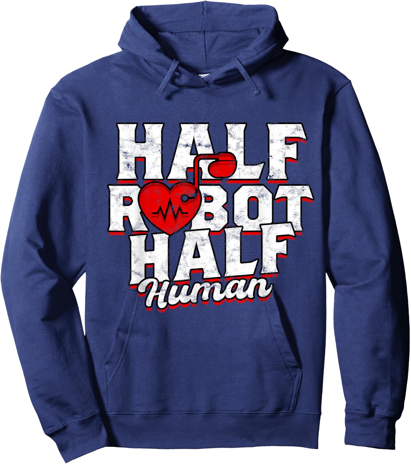 Pacemaker Heart Surgery Cardiac Pace Maker Pacemaker Hoodie - Hoodie | Navy