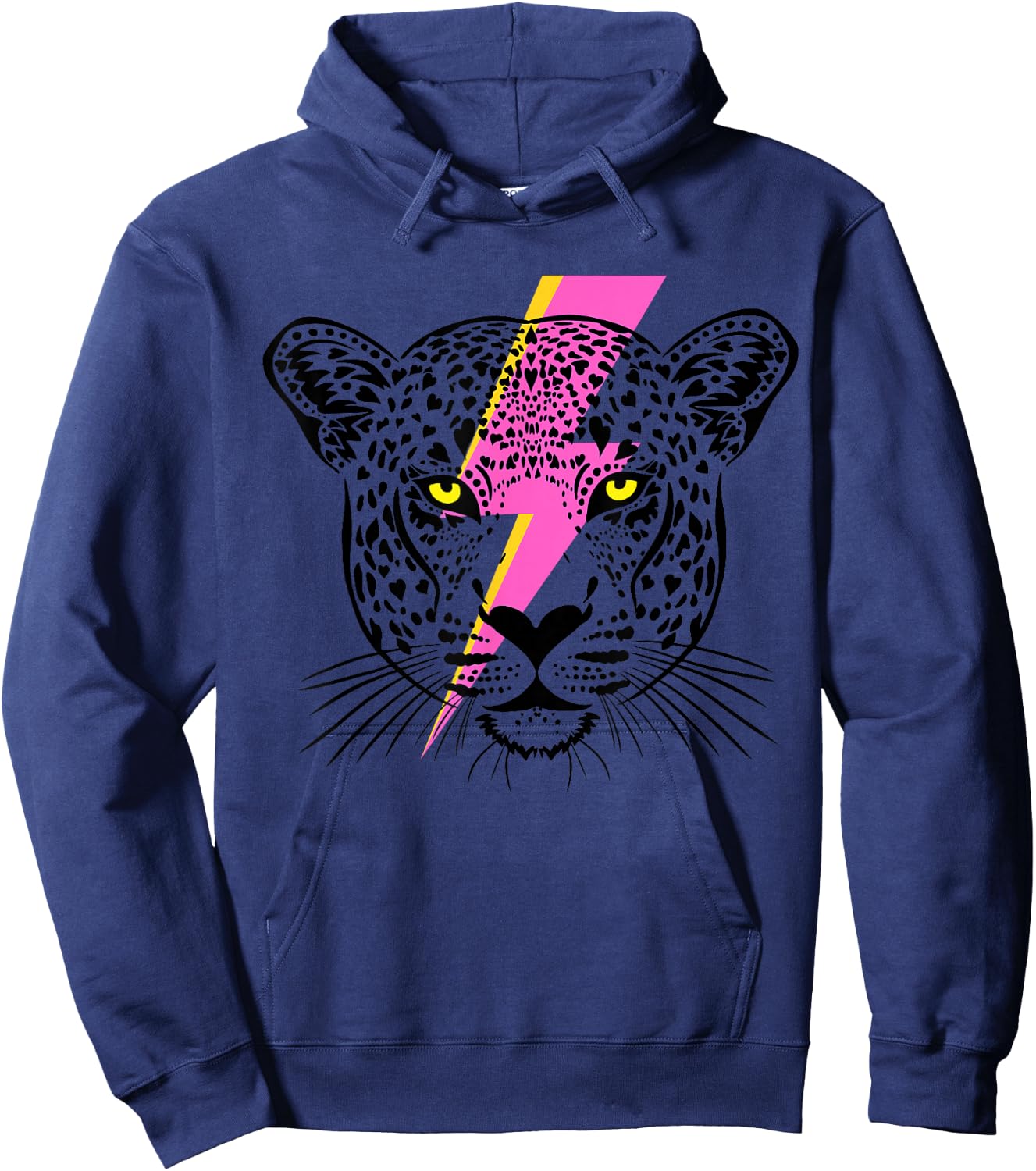 Vintage Cheetah and Girls, Cute Summer Hoodie - Hoodie | Navy