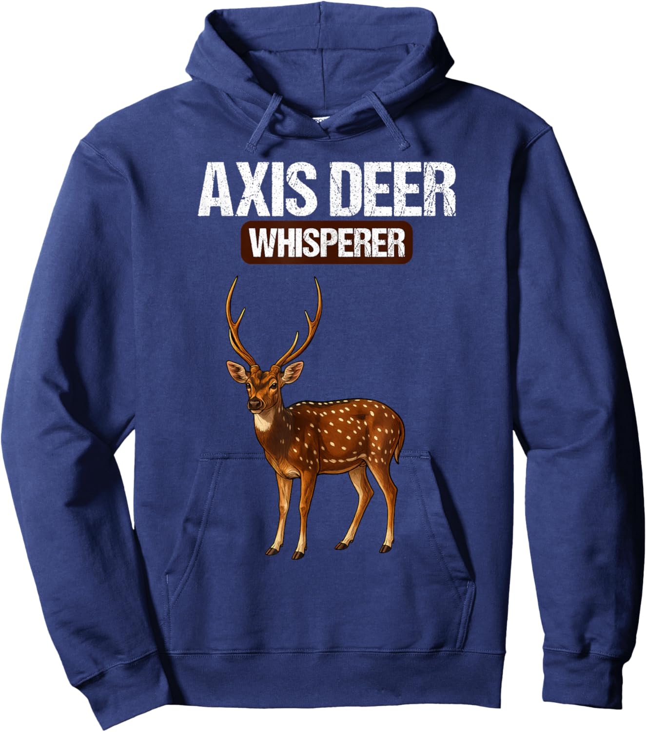 Chital Axis Deer Hoodie - Hoodie | Navy
