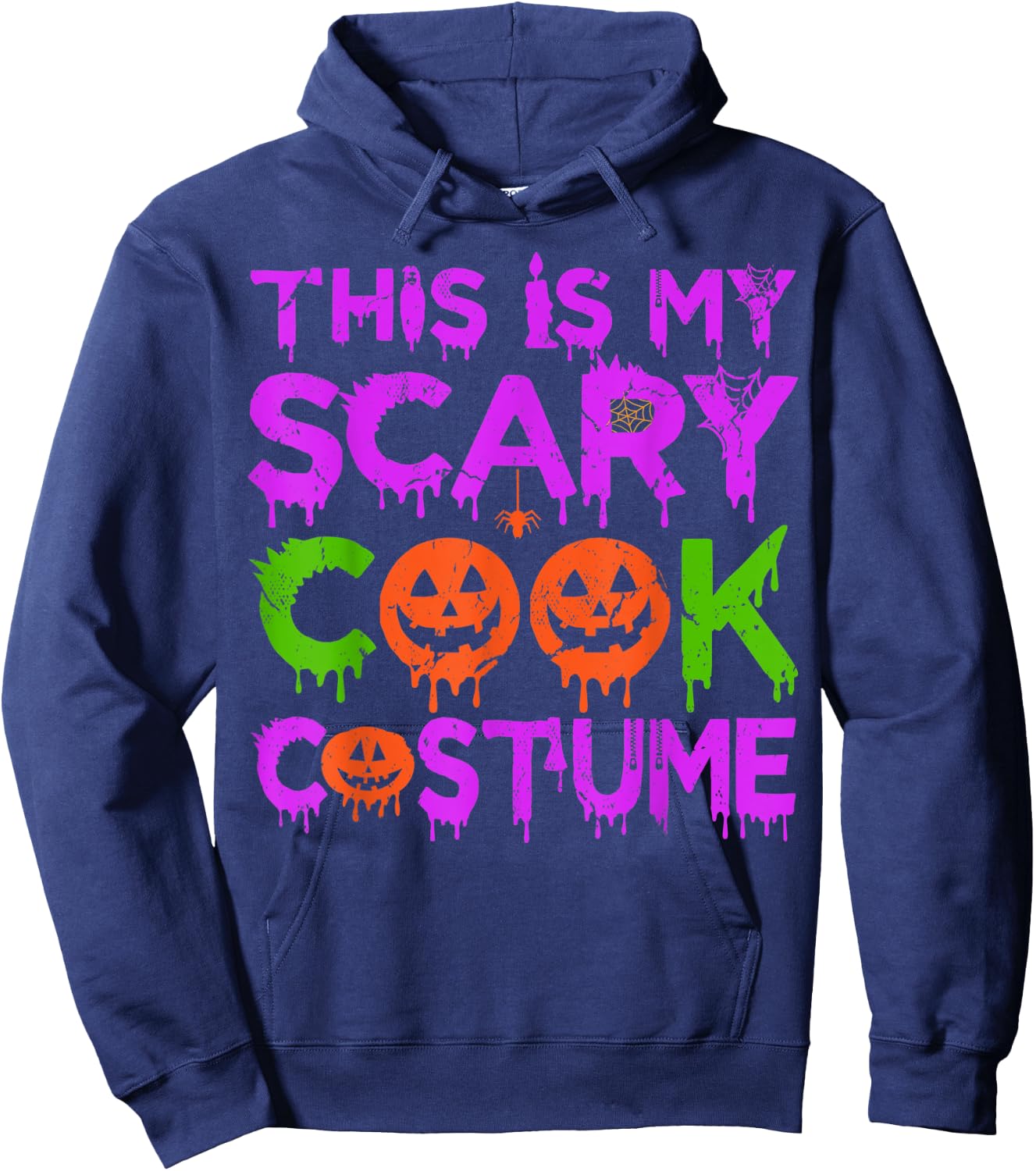 This Is My Scary Cook Costume Halloween Hoodie - Hoodie | Navy