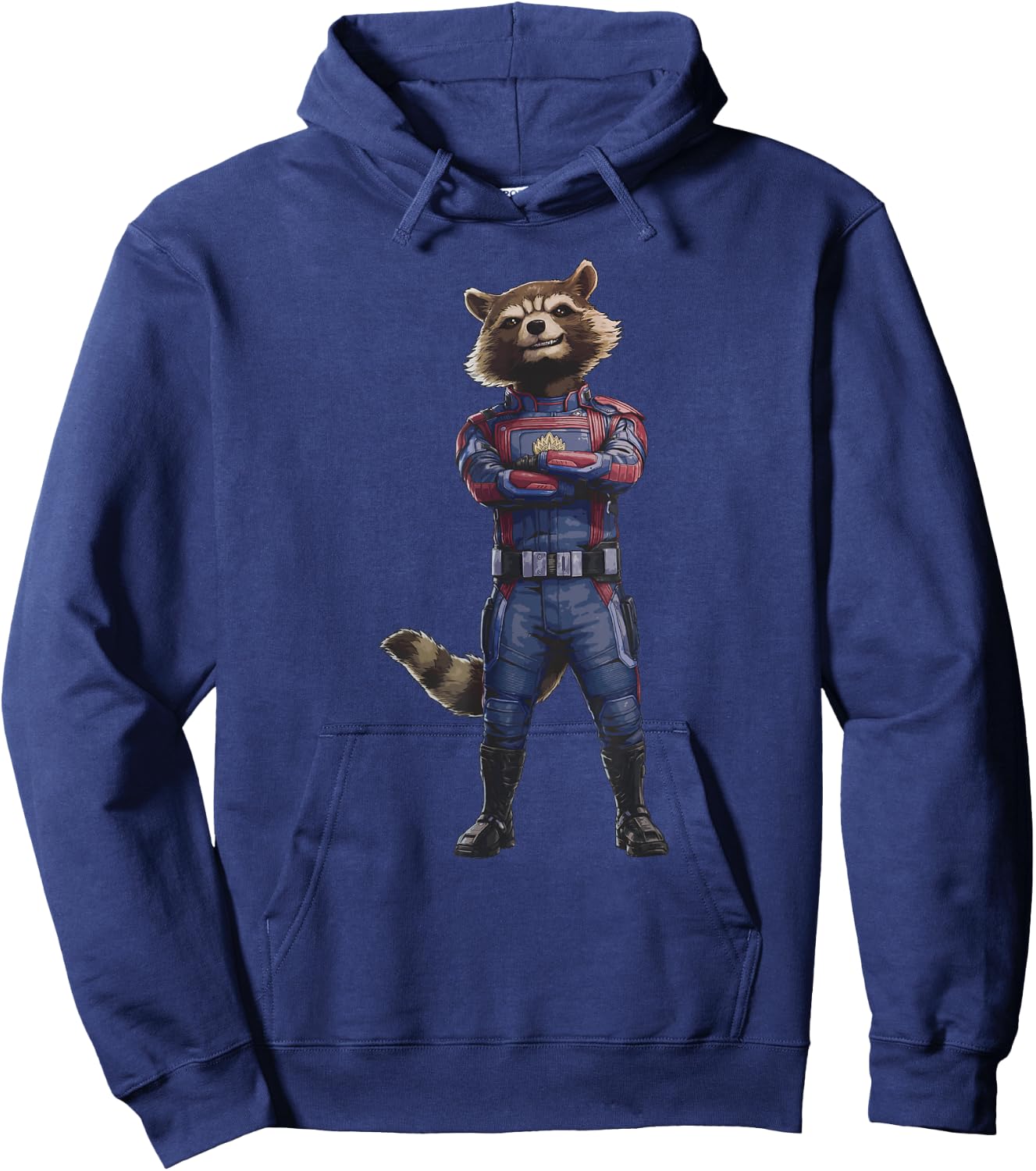 Marvel Guardians of The Galaxy Vol. 3 Rocket Hero Pose Hoodie - Hoodie | Navy