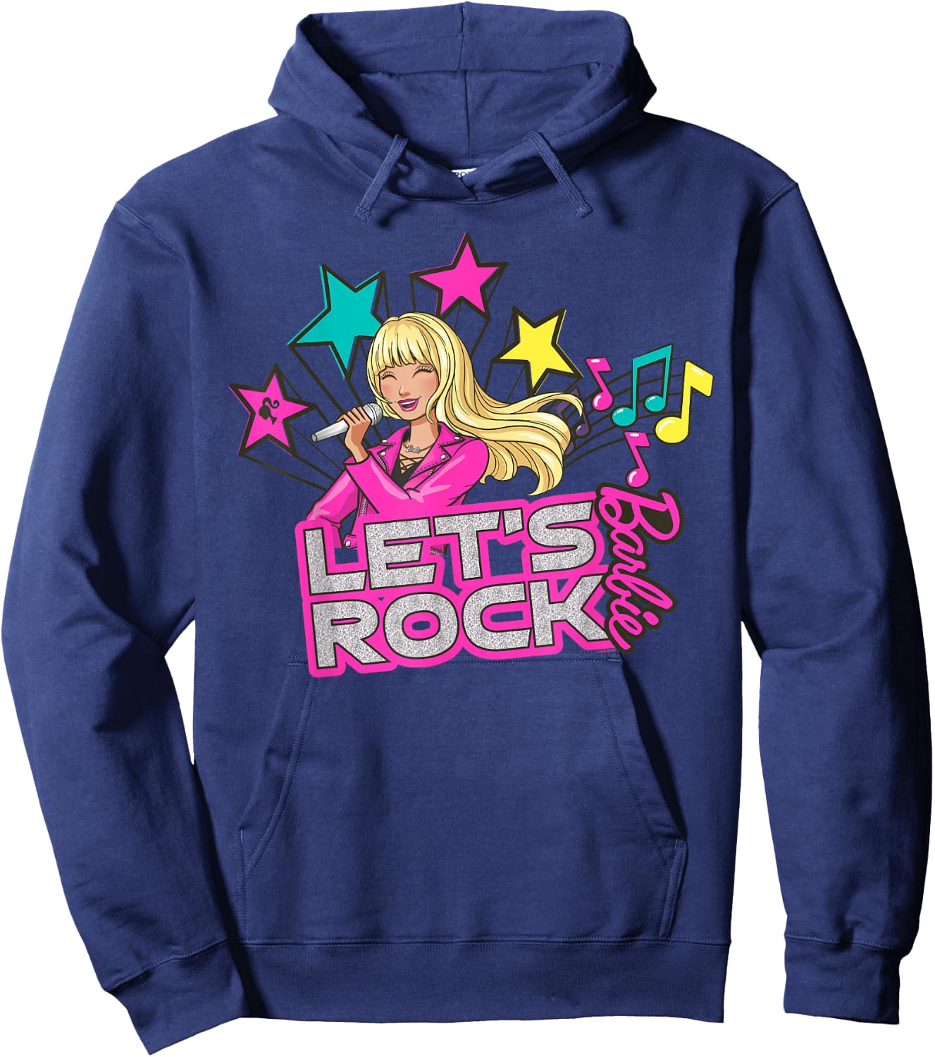 Barbie - Let's Rock Popstar Hoodie - Hoodie | Navy