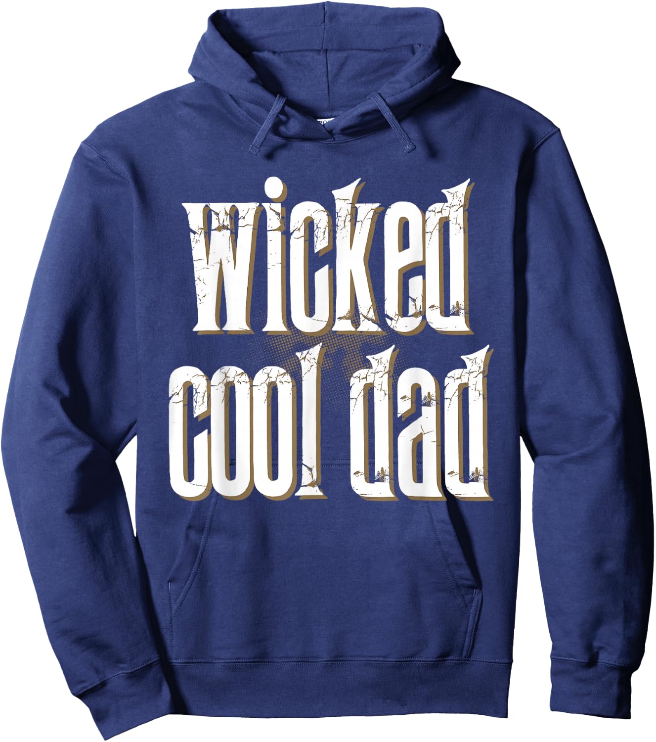 Father's Day inc Wicked Cool DAD Funny Hoodie - Hoodie | Navy